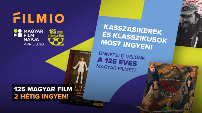 125 magyar film ingyen látható május 10-ig!