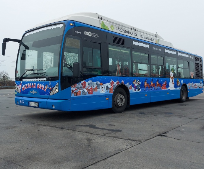 2023-ban is közlekedik a Mikulásbusz! Menetrend itt!