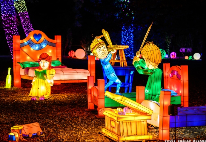 50% kedvezmény a Garden of Lights - Pán Péter kiállításra!