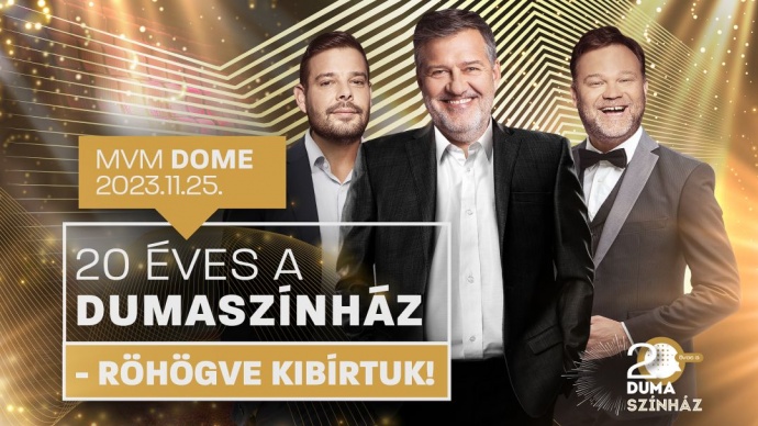 A Dumaszínház sztárjai a MVM Dome-ban lépnek fel - Jegyek és fellépők itt!