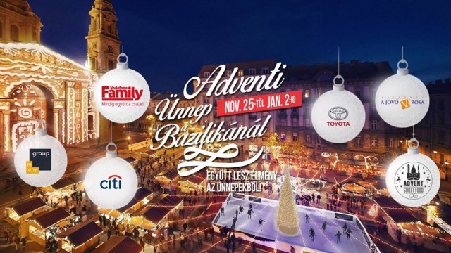 Adventi Vásár a Bazilikánál 2016-ban is! Programok itt!