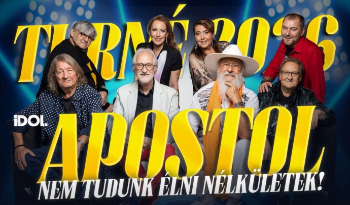 Apostol koncert 2026 - Jegyek és helyszínek itt!