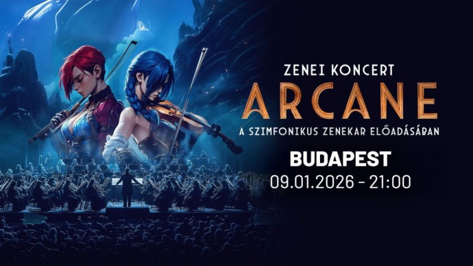 Az Arcane zenéje szimfonikus zenekar előadásában 2026-ban Budapesten - Jegyek itt!