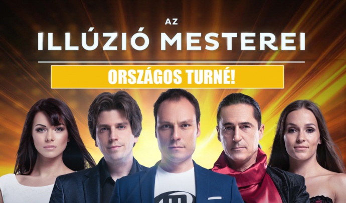 Az Illúzió mesterei 2022-es országos turné - Jegyek itt! 