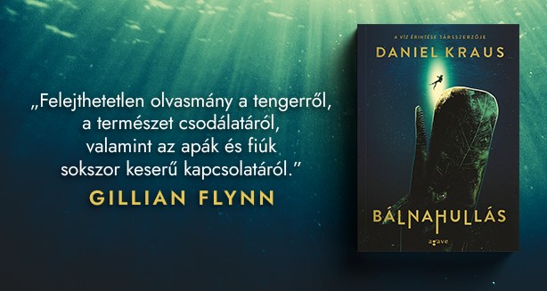 Bálnahullás címmel érkezik Daniel Kraus új könyve! Olvass bele!