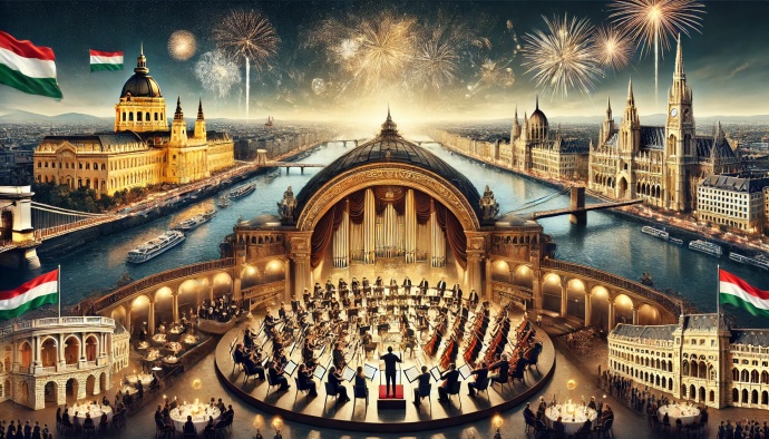 Bécs - Budapest - Újévi koncert 2026-ban a Budapest Kongresszusi Központban - Jegyek itt!