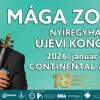 Mága Zoltán Nyíregyházi Újévi koncertje 2026-ban a Continental Arénában - Jegyek itt!
