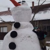 Olaf életre kelt! Óriási Olaf hóember épült Magyarországon!