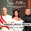 Sisi titkai koncert Debrecenben - Jegyek és fellépők itt!