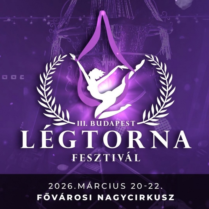 Budapesti Légtorna Fesztivál 2026-ban a Fővárosi Nagycirkuszban - Jegyek itt!