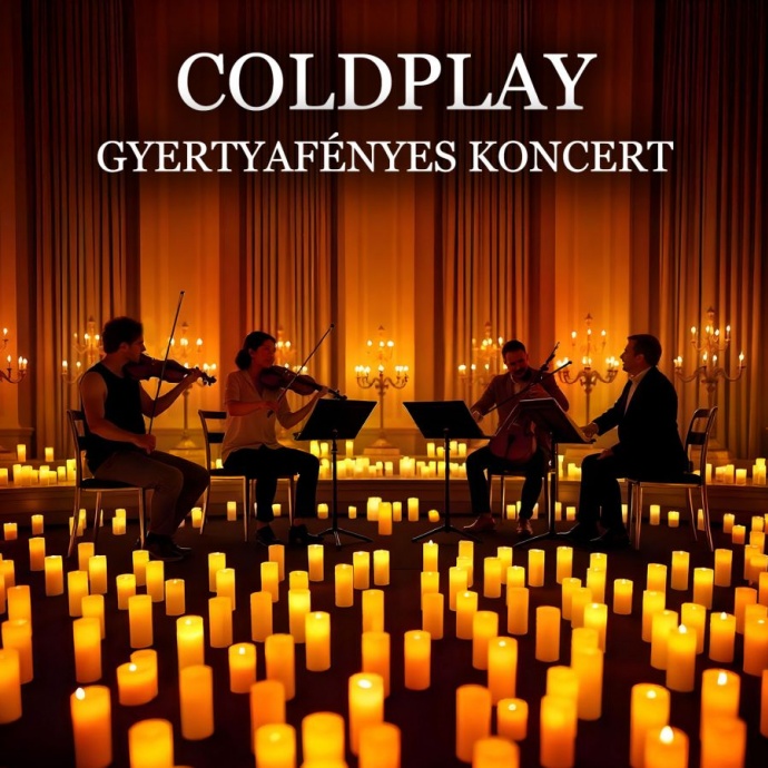 Coldplay zenéje gyertyafényben koncert Nagykanizsán - Jegyek itt!