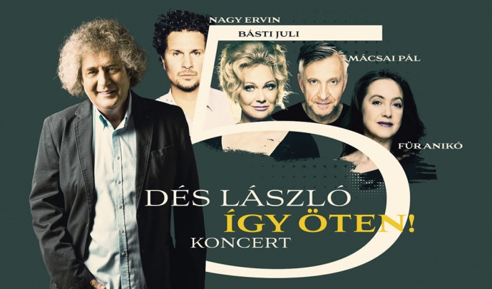 Dés László koncert 2024-ben Balatonfüreden - Jegyek itt!