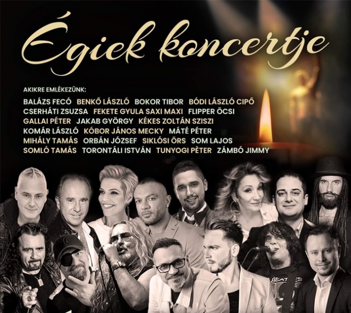 Égiek koncertje 2023-ban az Erkel Színházban - Jegyek itt!
