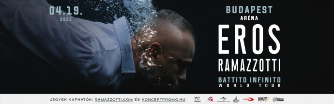 Eros Ramazzotti koncert 2023-ban a Papp László Budapest Sportarénában - Jegyek itt!