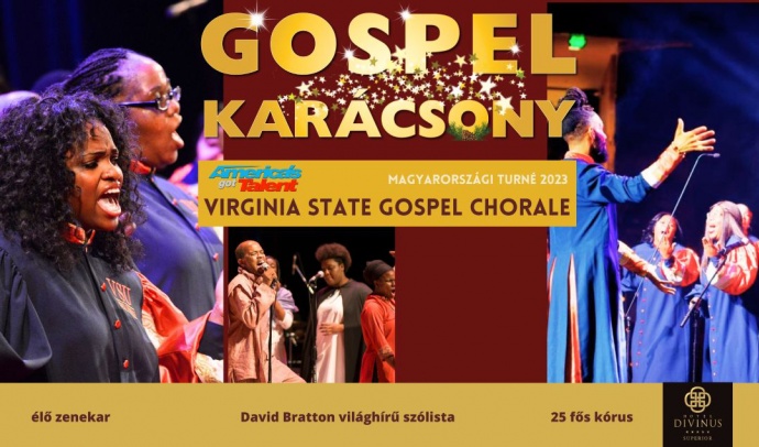 Gospel Karácsony a Virginia State Gospel Chorale koncertje Debrecenben - Jegyek itt!
