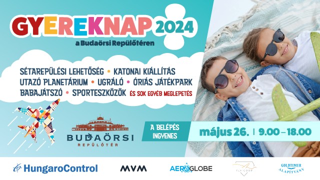 Gyereknap a Budaörsi Repülőtéren 2024