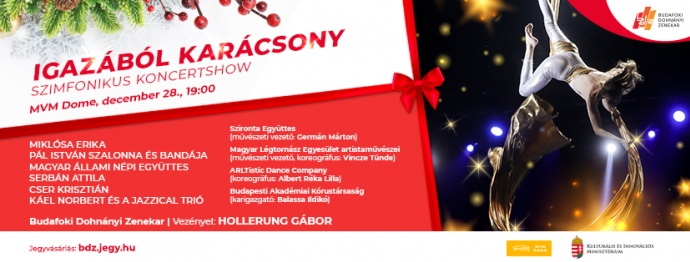 Igazából karácsony 2022-ben az MVM Domeban - Jegyvásárlás és fellépők itt!