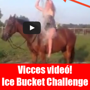 Így ne készíts Ice Bucket Challenge videót! Vicces jeges videó!