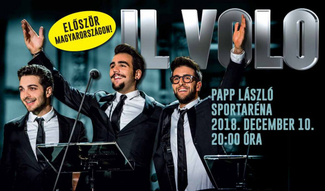 IL VOLO koncert Budapesten 2018-ban - Jegyek a magyarországi Aréna koncertre itt!