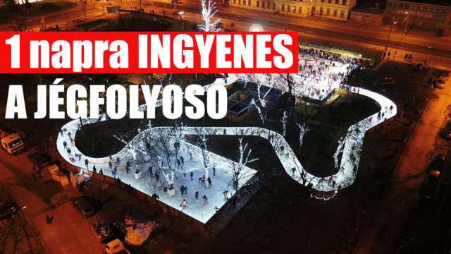 INGYENES lesz egy napra a Jégfolyosó Budapesten! Részletek itt!