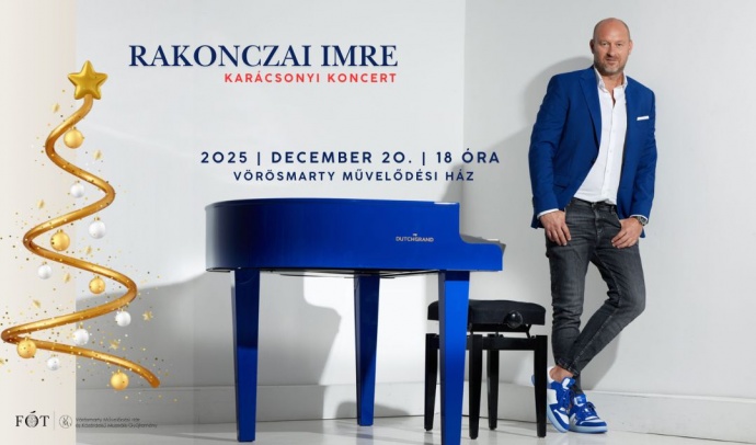 Karácsonyi koncert Rakonczai Imrével Fóton - Jegyek itt!