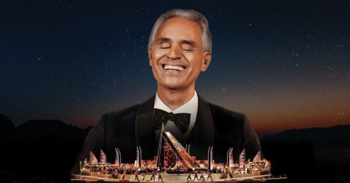 Kecskeméten is látható lesz a jubileumi Andrea Bocelli koncert!