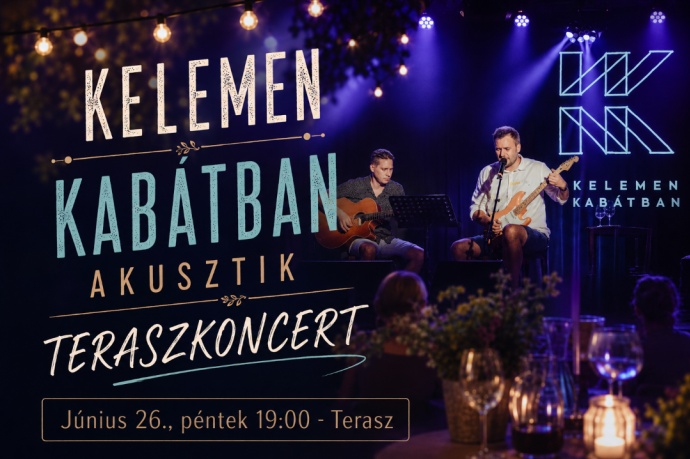 Kelemen Kabátban koncert 2026-ban - Jegyek itt!