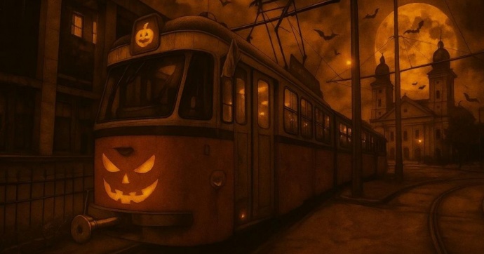 Kísértetjárat - halloween-i villamos és Rémségek villamosa is jár idén!