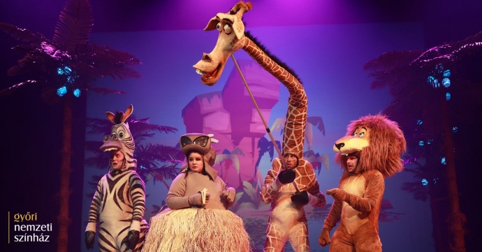 Madagaszkár musical a Győri Nemzeti Színházban - Jegyek itt!