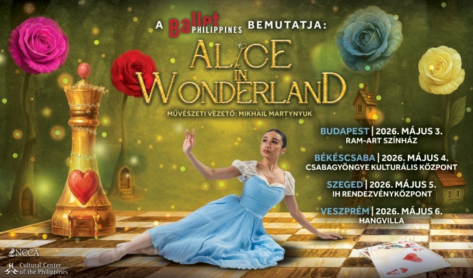 Magyarországi turnén a Fülöp-szigeteki Balett Társulat Alice Csodaországban előadása - Jegyek itt!