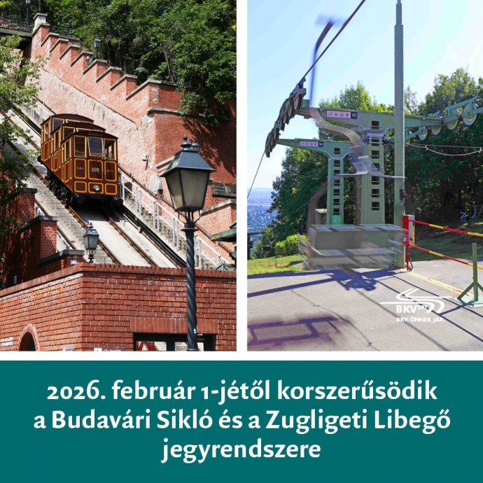 Majdnem féláron utazhatunk a Budavári Siklón februártól!
