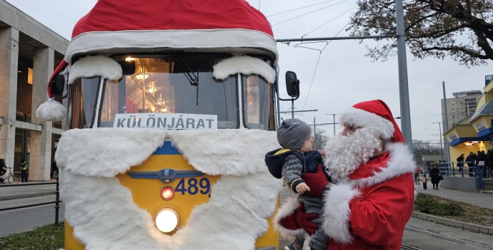 Már lehet regisztrálni a 2025-ös Mikulás villamosra!