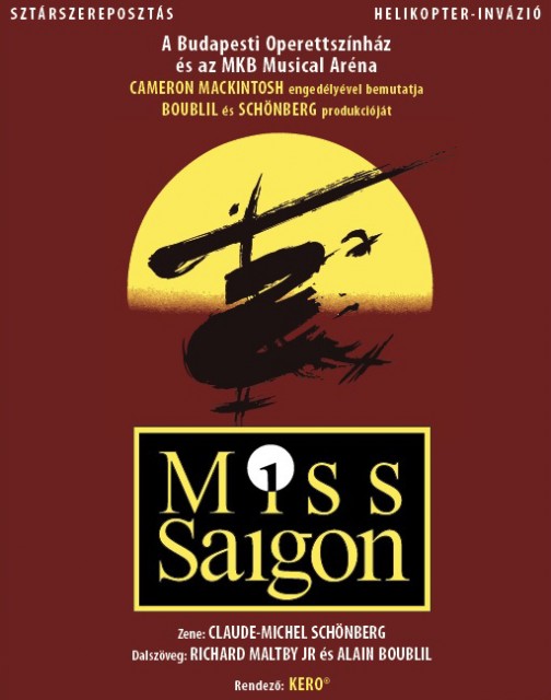 Miss Saigon musical Baján! Jegyek hamarosan!