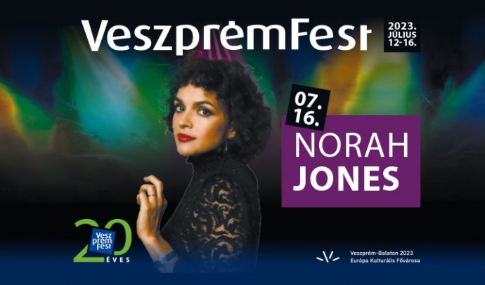 Norah Jones koncert 2023-ban Veszprémben a VeszprémFesten - Jegyek itt!