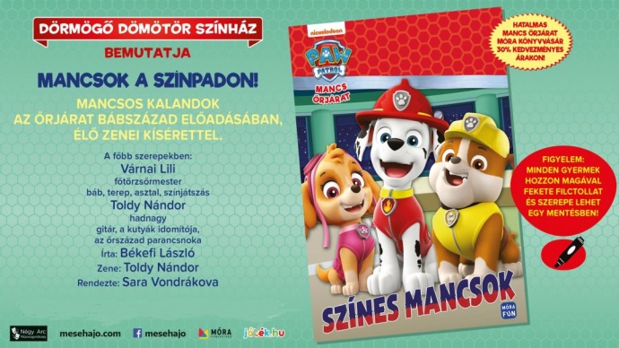Őrjárat Század - Mancsok és más tappmancsok Székesfehérváron- Jegyek itt!