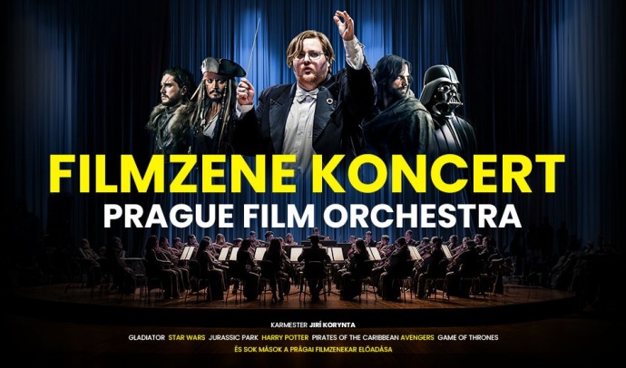 Prágai Filmzenekar koncertje Budapesten az Eiffel Műhelyházban - Jegyek itt!