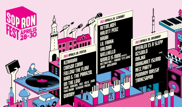 SopronFest 2023-ban a Lővérekben - Jegyek és fellépők!