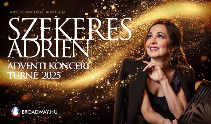 Szekeres Adrien adventi koncert 2025-ben Budapesten - Jegyek itt!