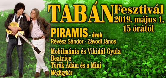 Tabán Fesztivál 2019 - Ingyenes programok itt!