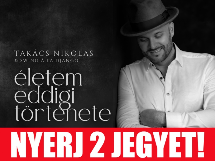 Takács Nikolas a Margitszigeten a Swing Á la Djangóval - Jegyek itt!