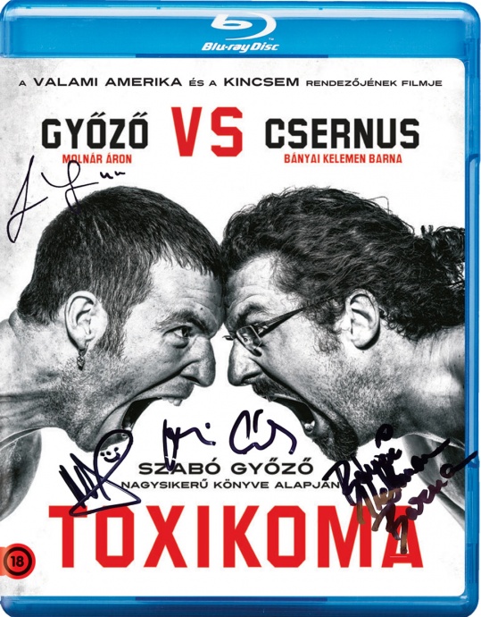 Toxikoma Blu-ray DVD-t! NYERJ dedikált DVD-t!