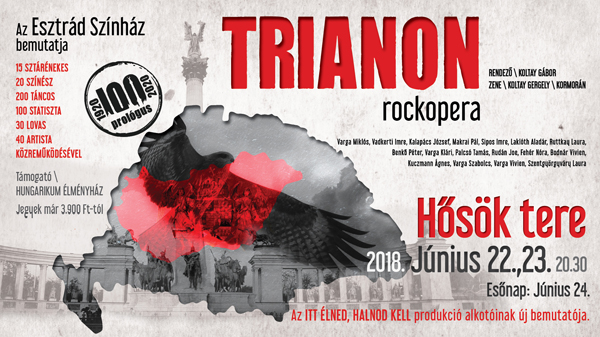 Trianon rockopera Budapesten a Hősök terén - Jegyek és szereplők itt!