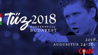  Tűz konferencia 2018-ban Budapesten az Arénában! Jegyek itt!