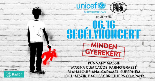 Unicef koncert a Budapest Parkban sztárokkal!